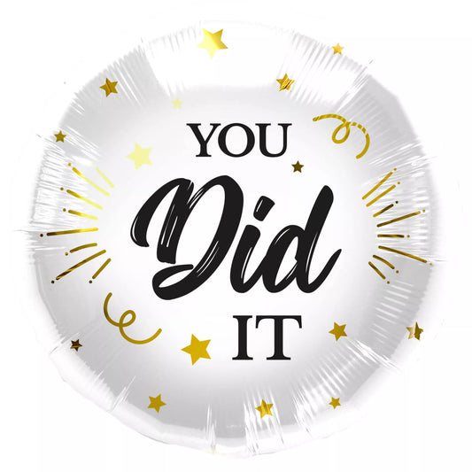 You Did It Foil Helium Balloon