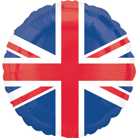 Union Jack Foil Helium balloon